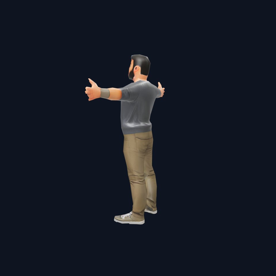 Casual Outfit Man model pack